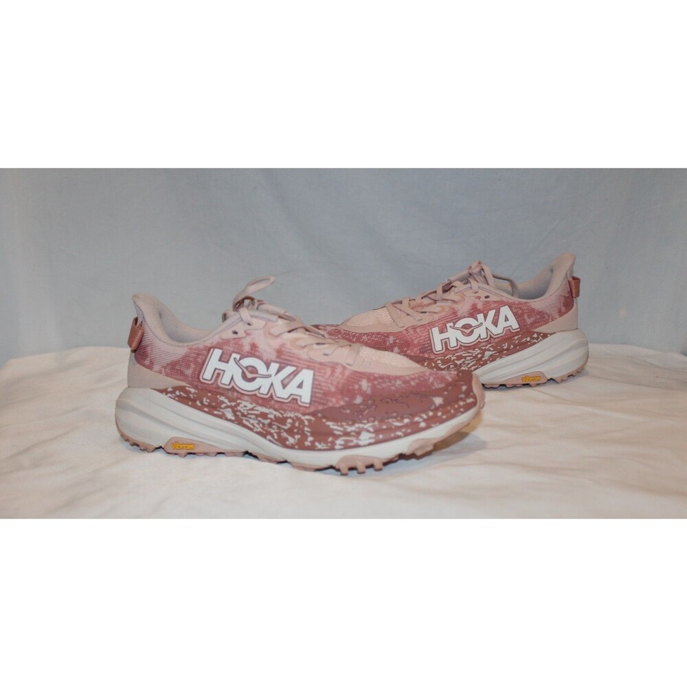 Hoka One Women's Speedgoat 6 Running Athletic Sneakers RSLT PINK NIB 8